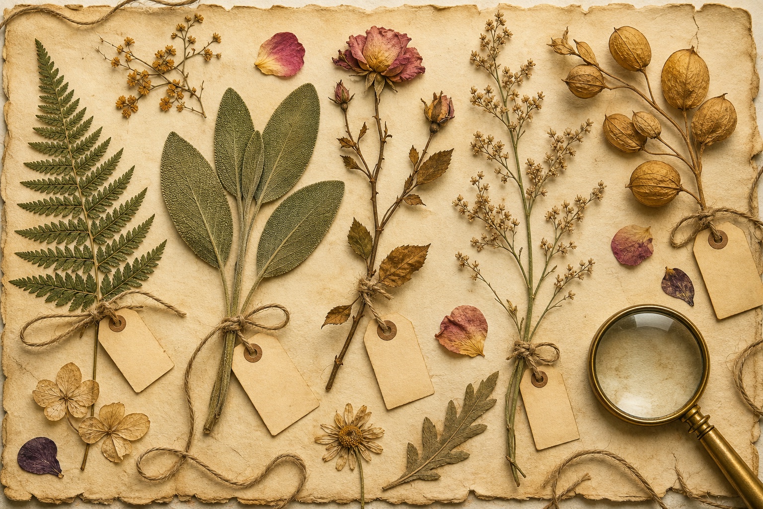 Herbarium Page jigsaw puzzle