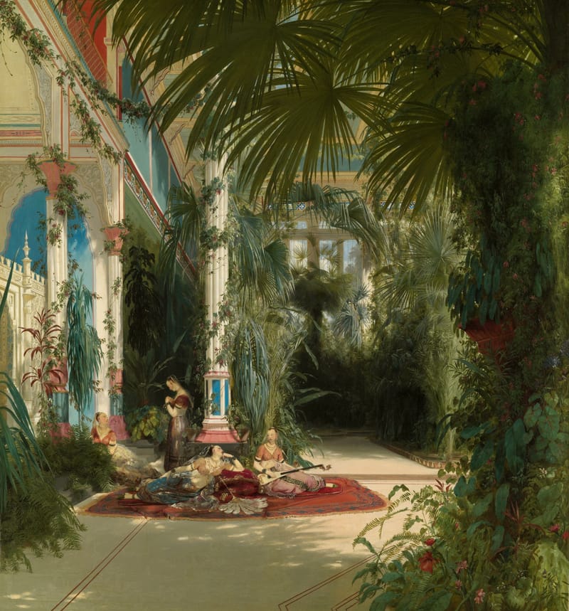The Interior of the Palm House jigsaw puzzle