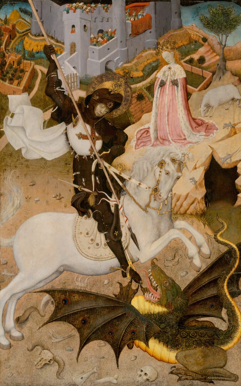 Saint George and the Dragon jigsaw puzzle