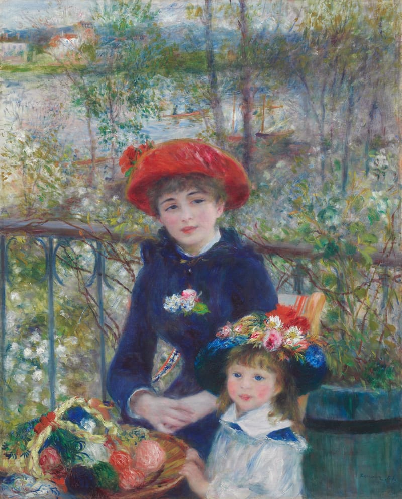 Two Sisters (On the Terrace) jigsaw puzzle