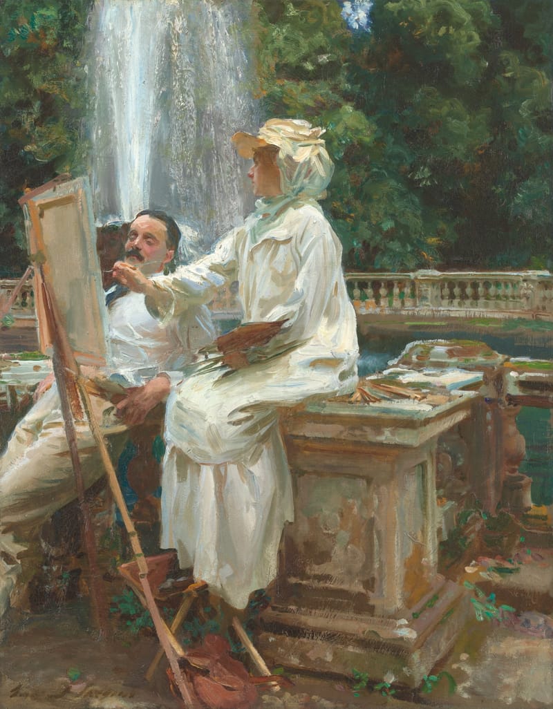 The Fountain, Villa Torlonia jigsaw puzzle