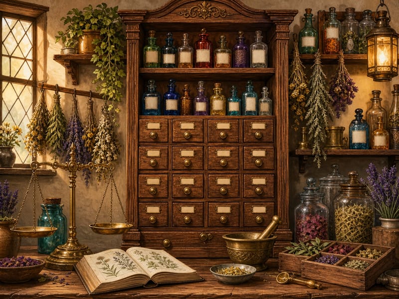 Apothecary Cabinet jigsaw puzzle