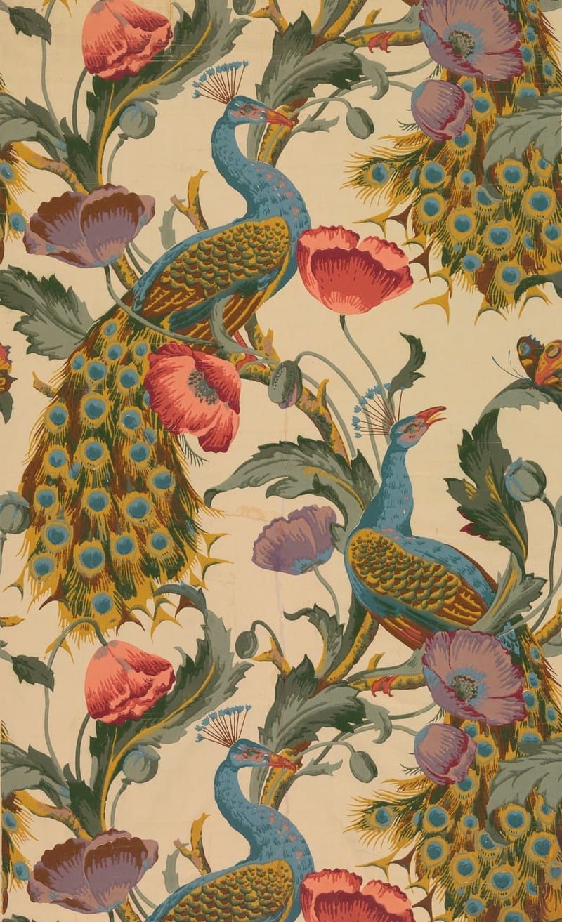 The Peacock jigsaw puzzle artwork