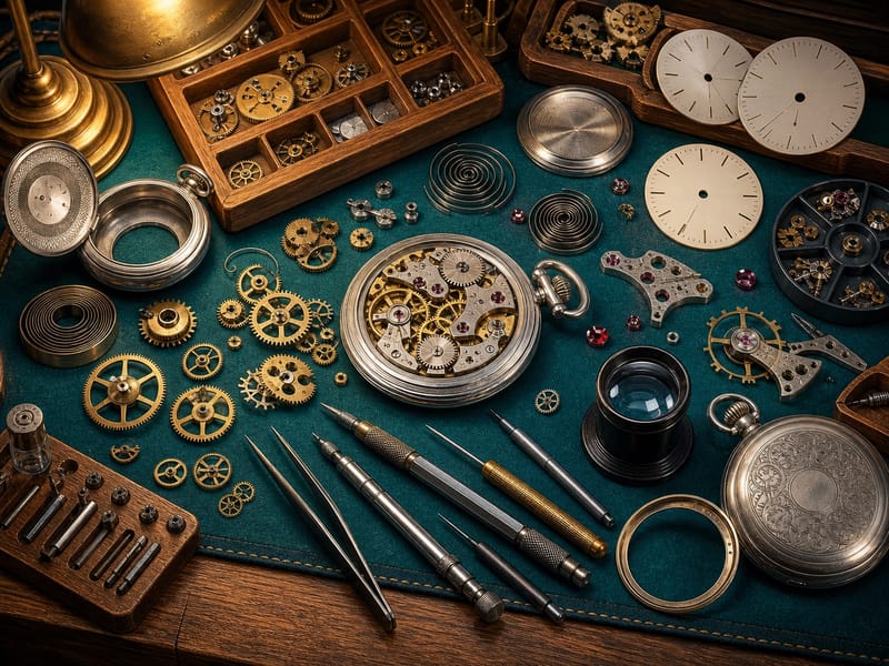 Clockmaker's Workbench jigsaw puzzle