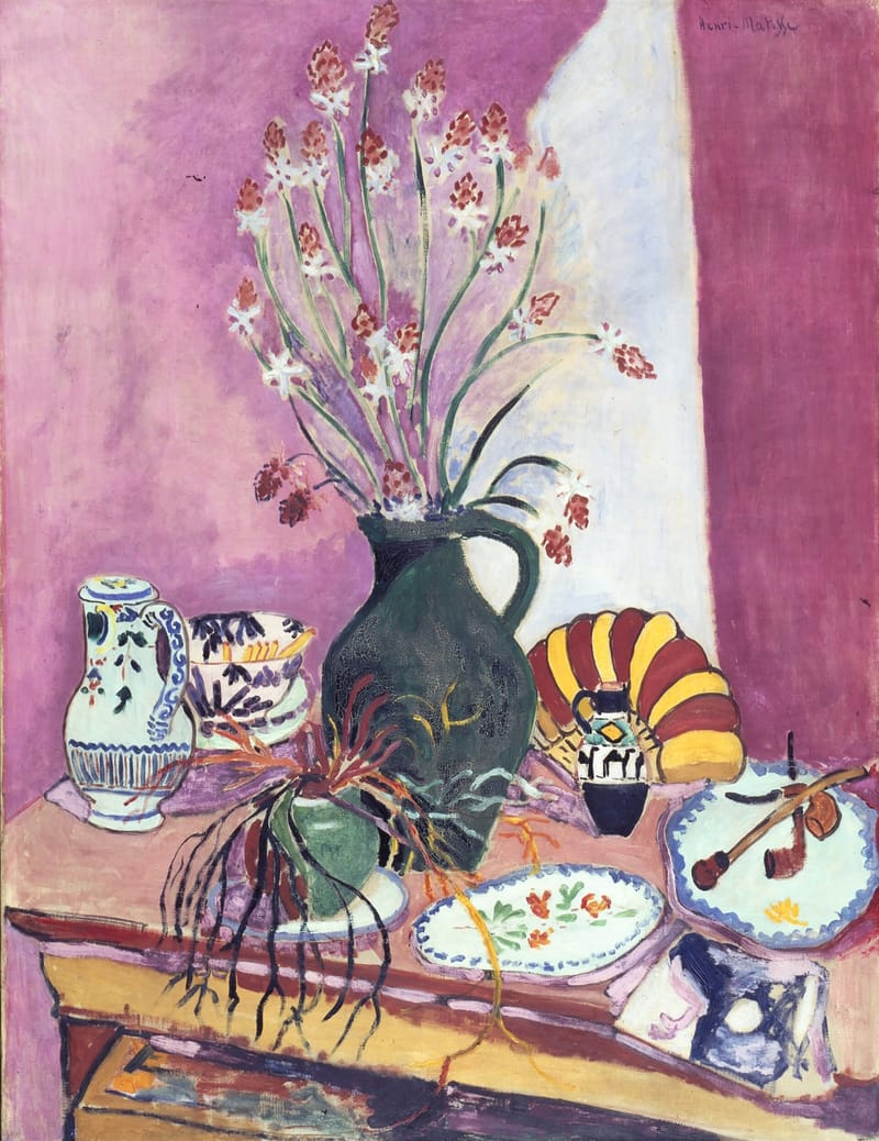 Still Life with Asphodels jigsaw puzzle artwork