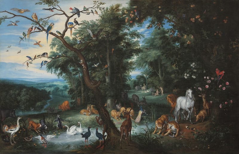 The Garden of Eden jigsaw puzzle artwork