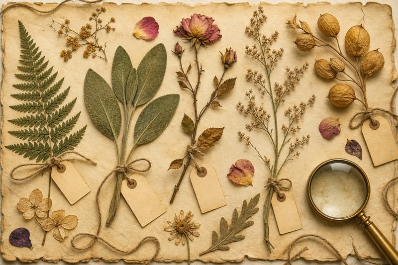 Herbarium Page jigsaw puzzle