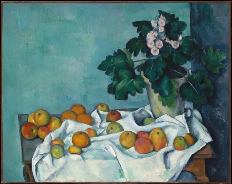 Still Life with Apples and Primroses jigsaw puzzle