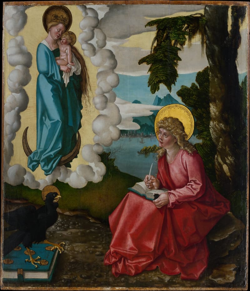 Saint John on Patmos jigsaw puzzle