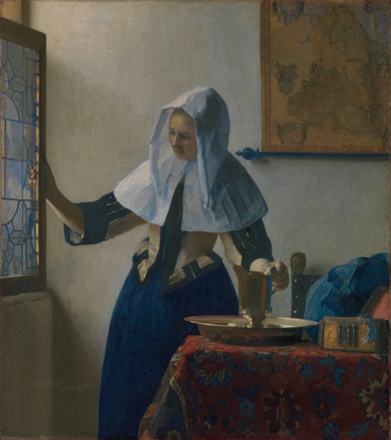 Young Woman with a Water Pitcher jigsaw puzzle