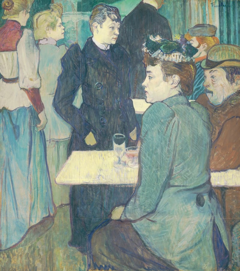 A Corner of the Moulin de la Galette jigsaw puzzle artwork