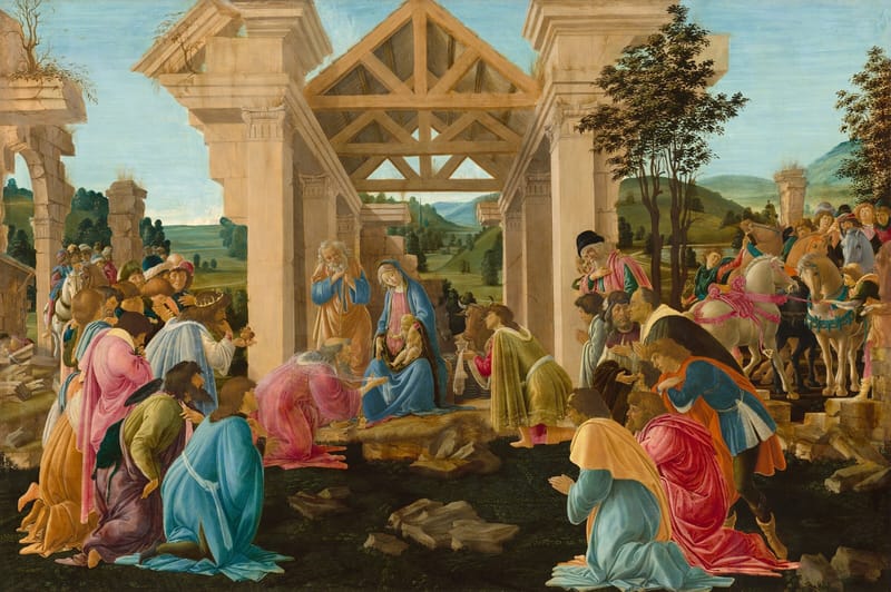 The Adoration of the Magi jigsaw puzzle artwork
