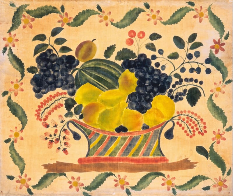 Basket of Fruit jigsaw puzzle artwork
