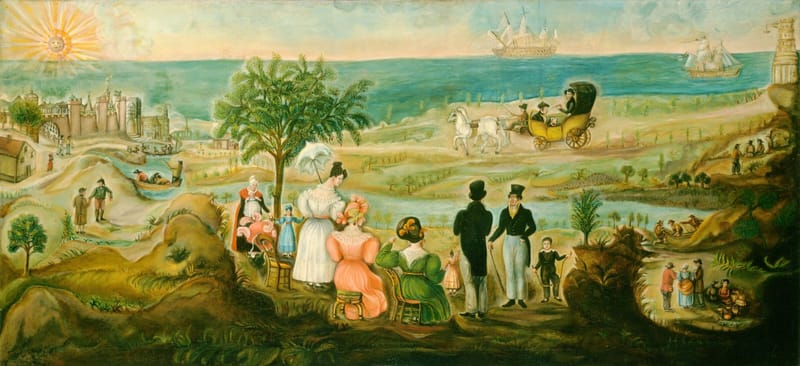 Horizon of the New World jigsaw puzzle artwork