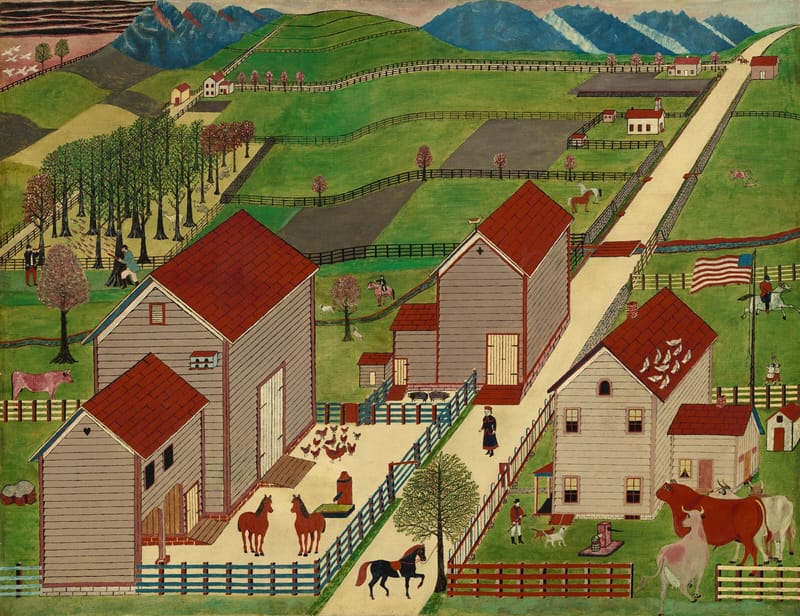 Mahantango Valley Farm jigsaw puzzle artwork
