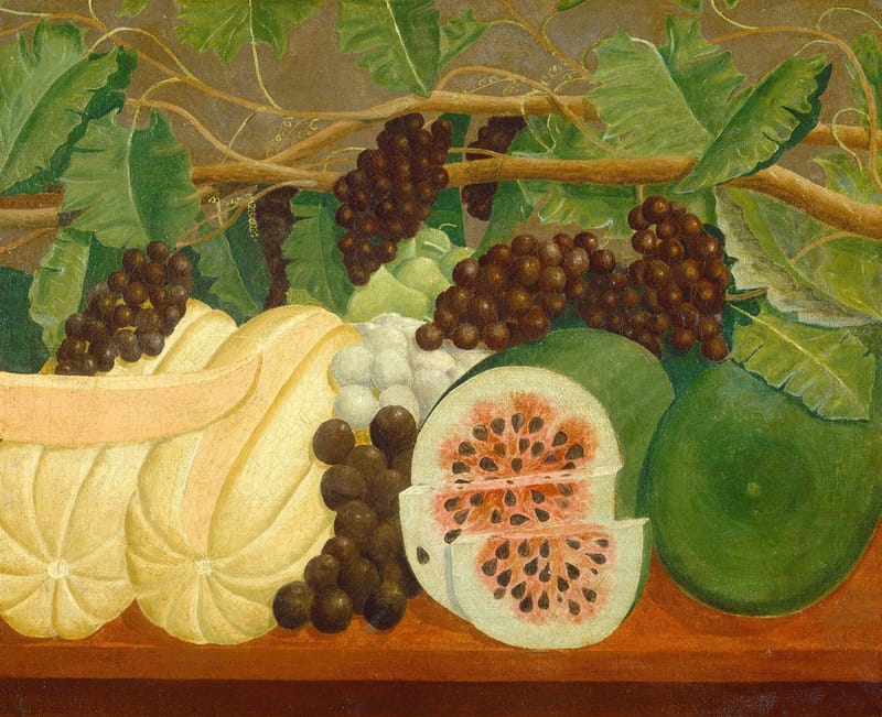 Melons and Grapes jigsaw puzzle artwork