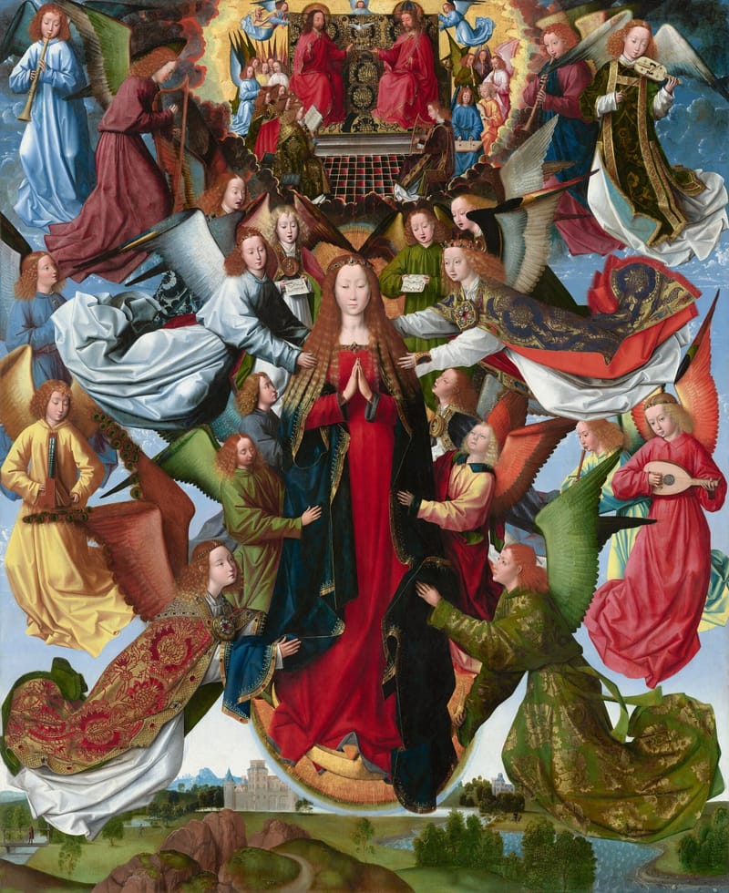Mary, Queen of Heaven jigsaw puzzle artwork