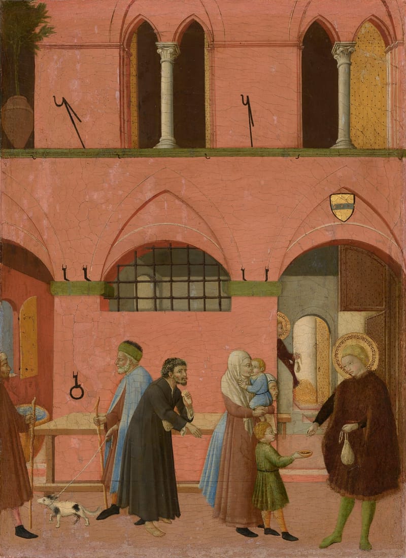 Saint Anthony Distributing His Wealth jigsaw puzzle artwork
