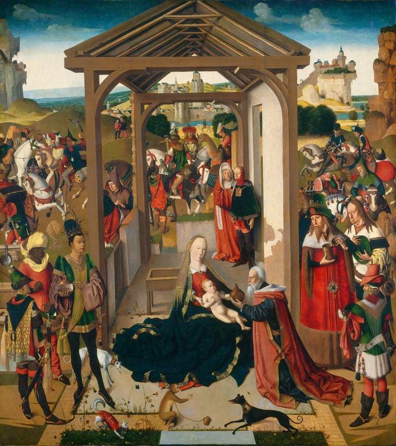 The Adoration of the Magi jigsaw puzzle artwork