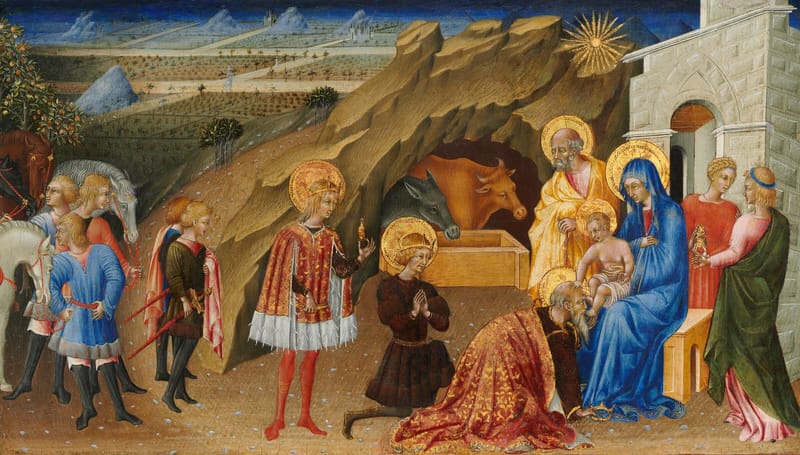 The Adoration of the Magi jigsaw puzzle artwork