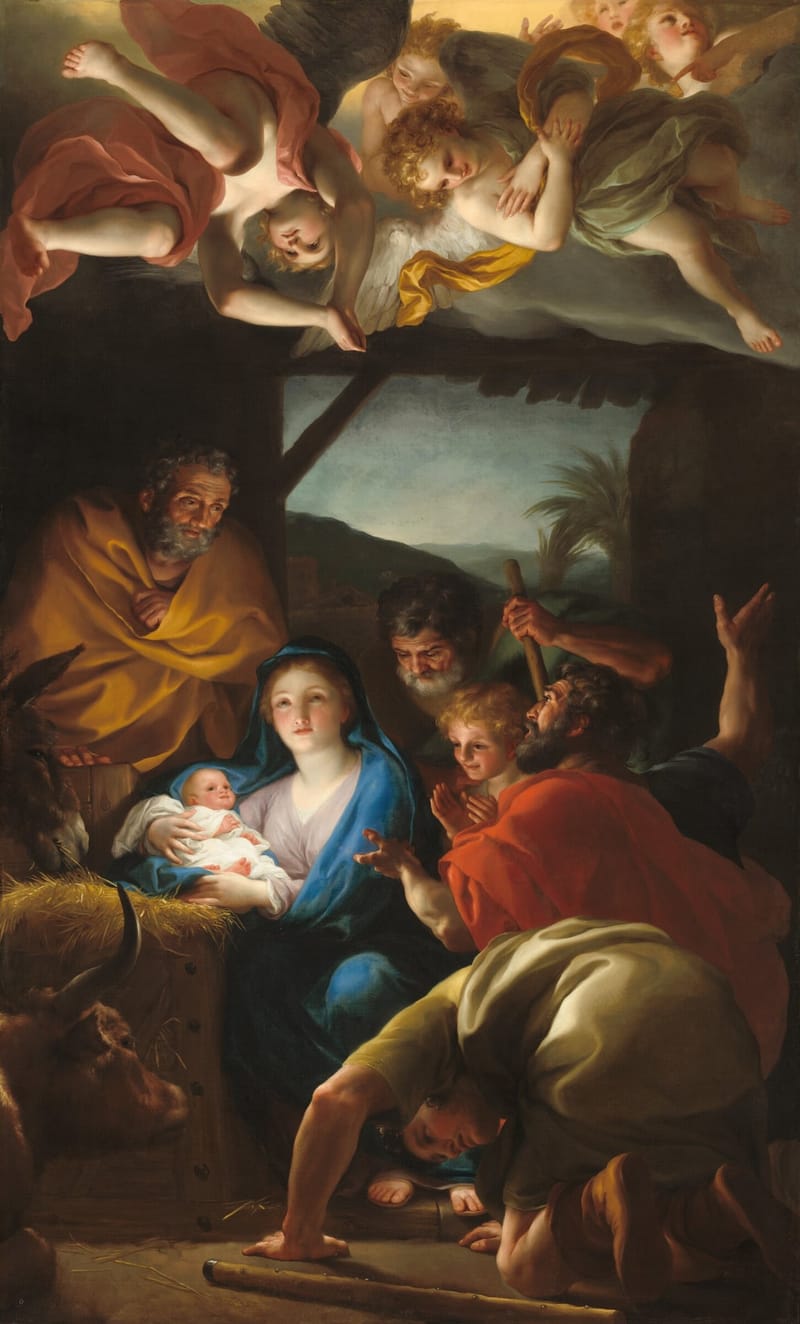 The Adoration of the Shepherds jigsaw puzzle artwork