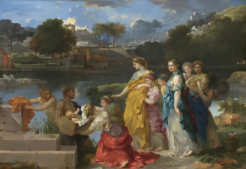 The Finding of Moses jigsaw puzzle artwork