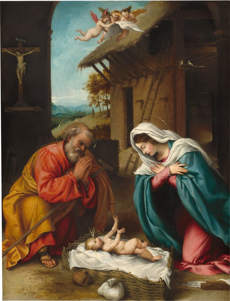The Nativity jigsaw puzzle artwork