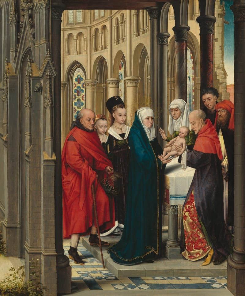 The Presentation in the Temple jigsaw puzzle artwork