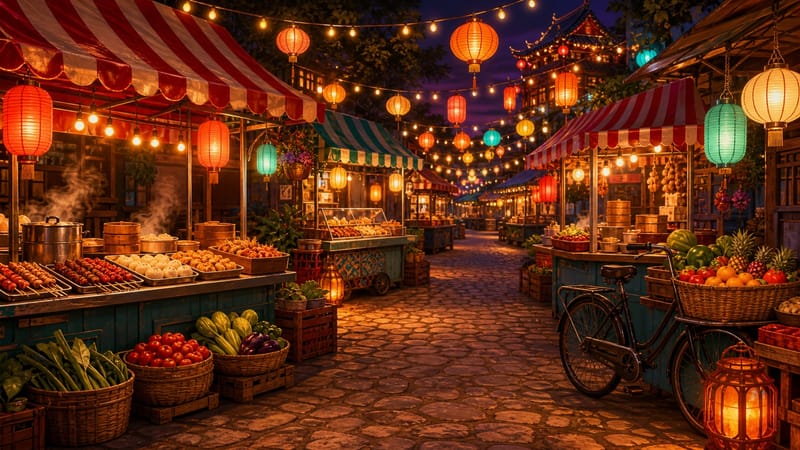 Night Bazaar jigsaw puzzle
