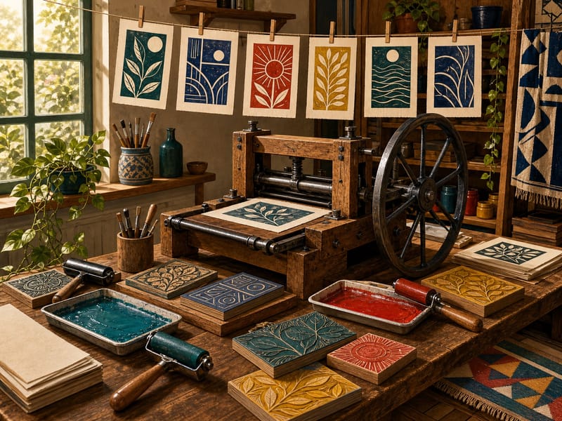 Printmaking Studio jigsaw puzzle