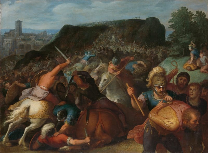 Valentinus Taken Prisoner jigsaw puzzle artwork