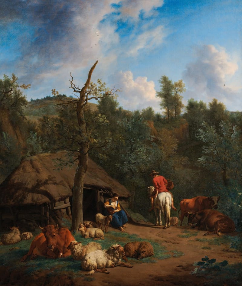 The Hut jigsaw puzzle artwork