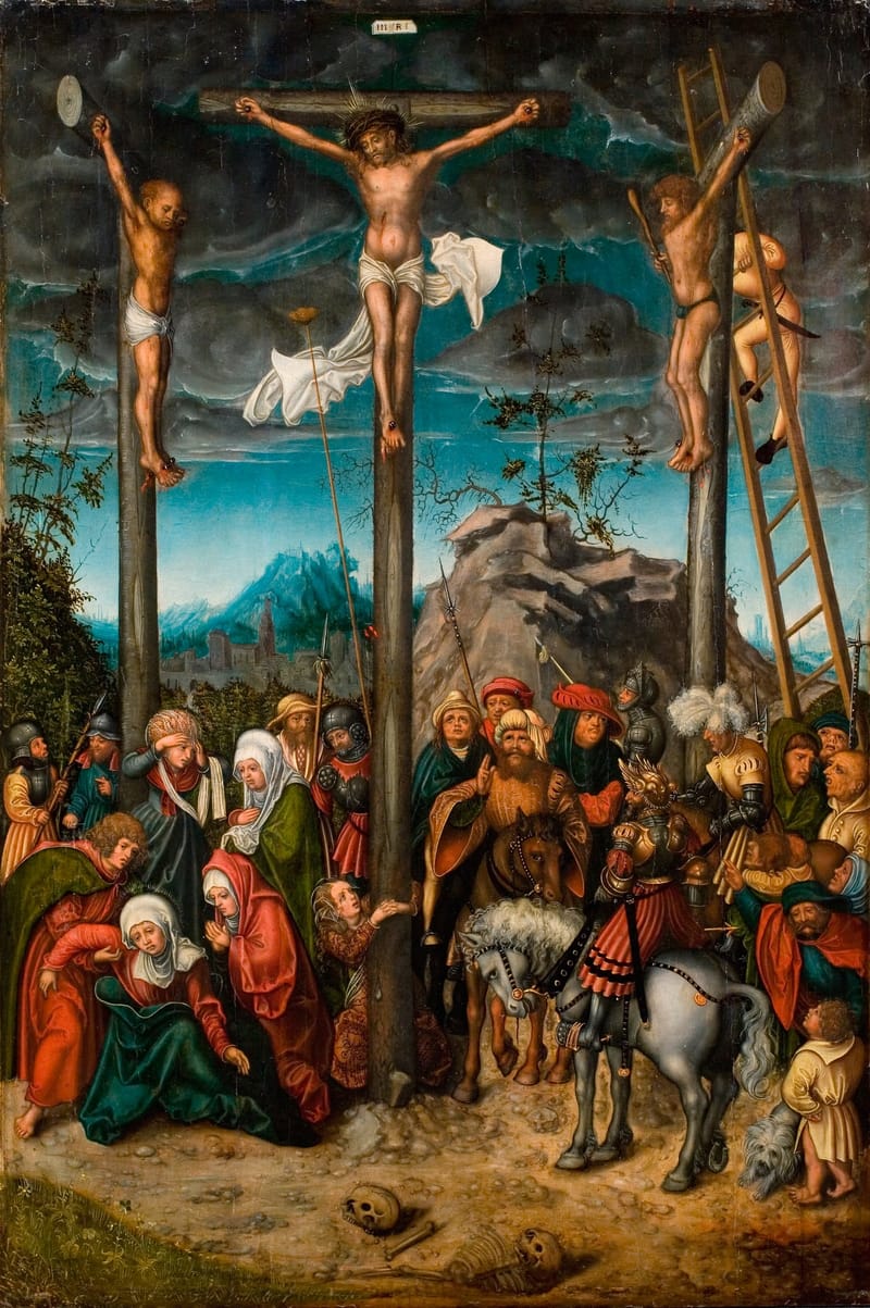 The Crucifixion jigsaw puzzle artwork