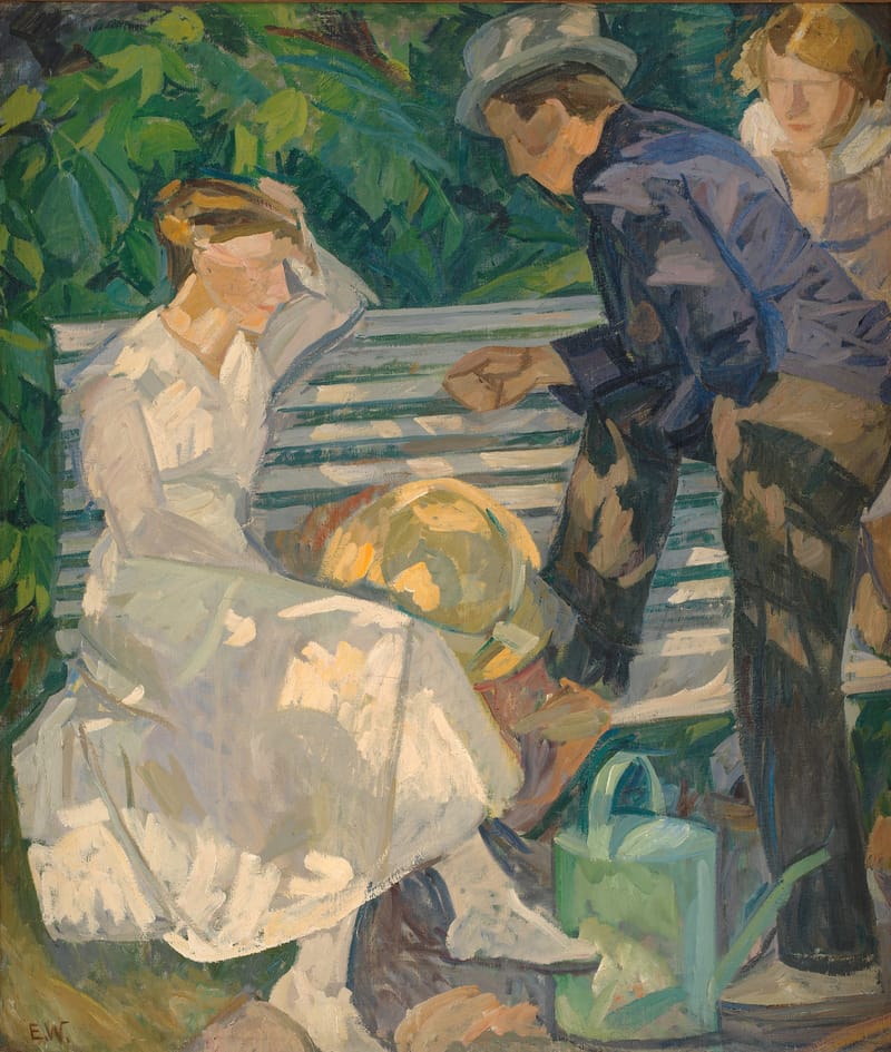 In the Priest's Garden, Christiansø jigsaw puzzle artwork