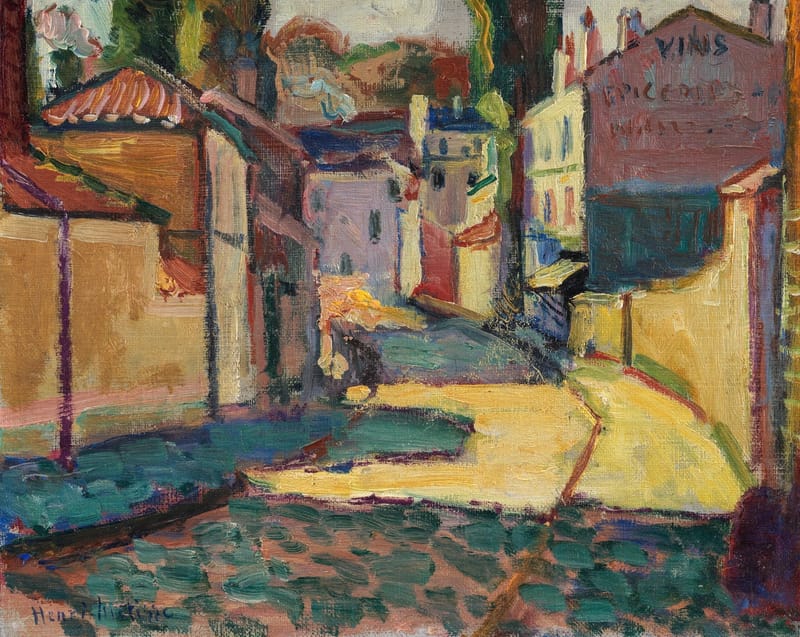 Gade i Arcueil jigsaw puzzle artwork