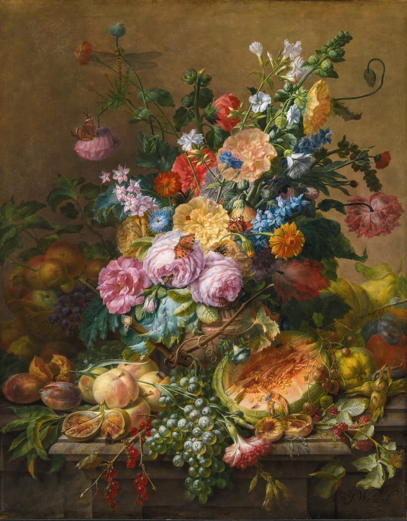 Blomster jigsaw puzzle artwork