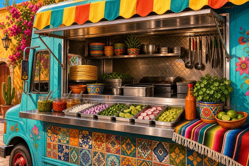 Taco Truck Window jigsaw puzzle artwork