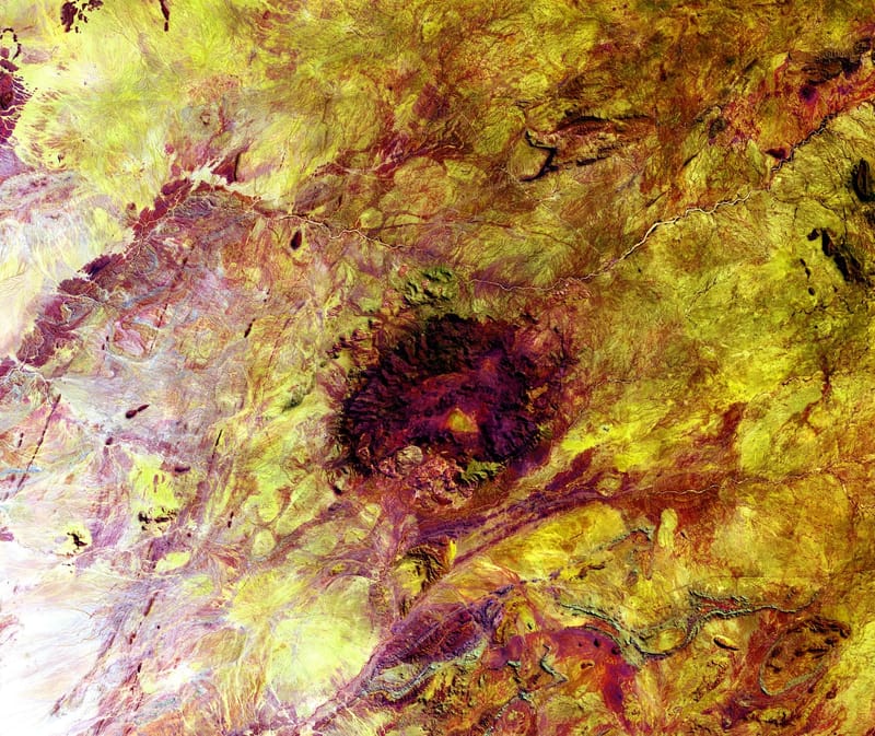 Erongo Massif jigsaw puzzle artwork