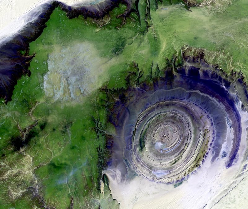 Richat Structure jigsaw puzzle artwork