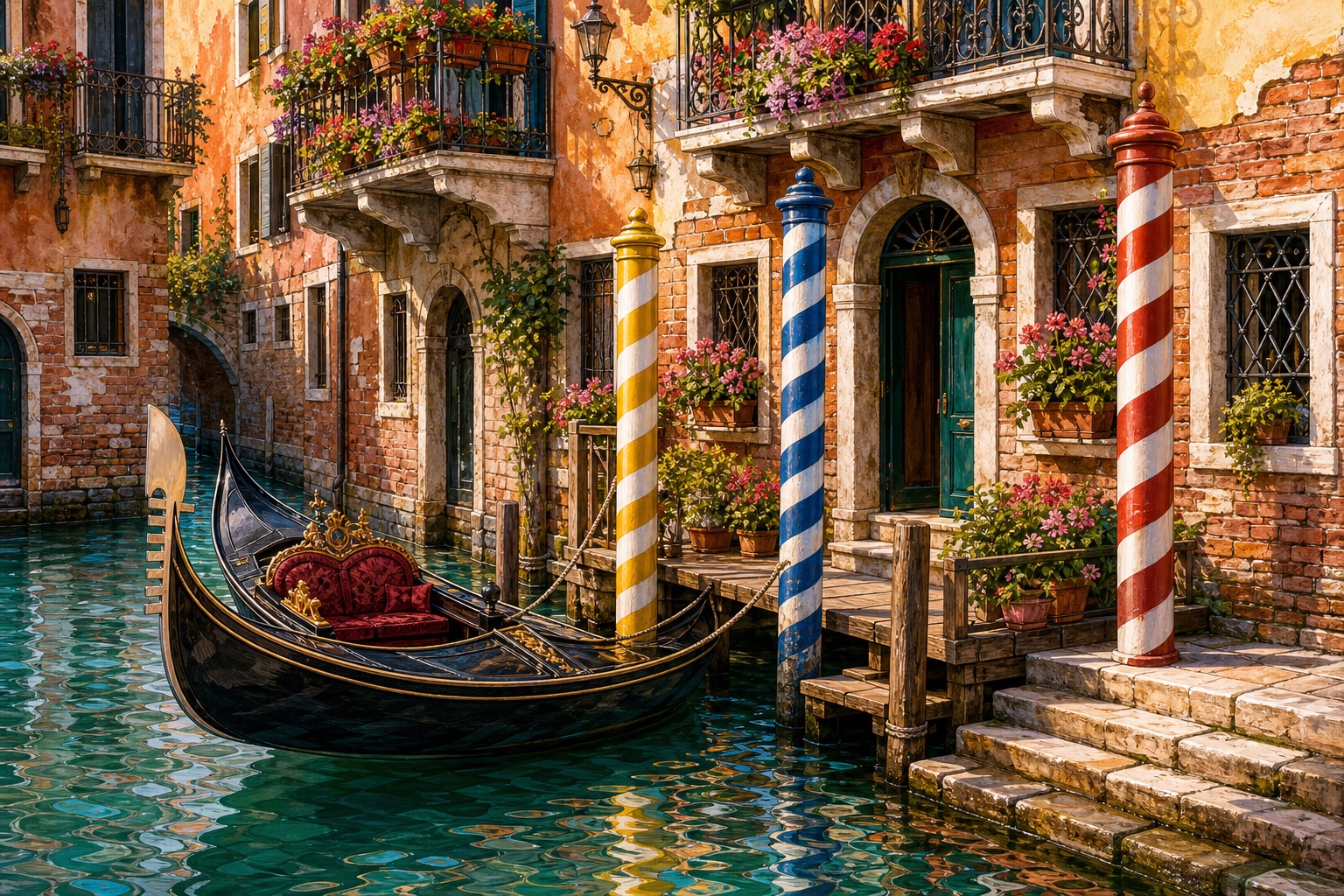 Venetian Canal Corner jigsaw puzzle