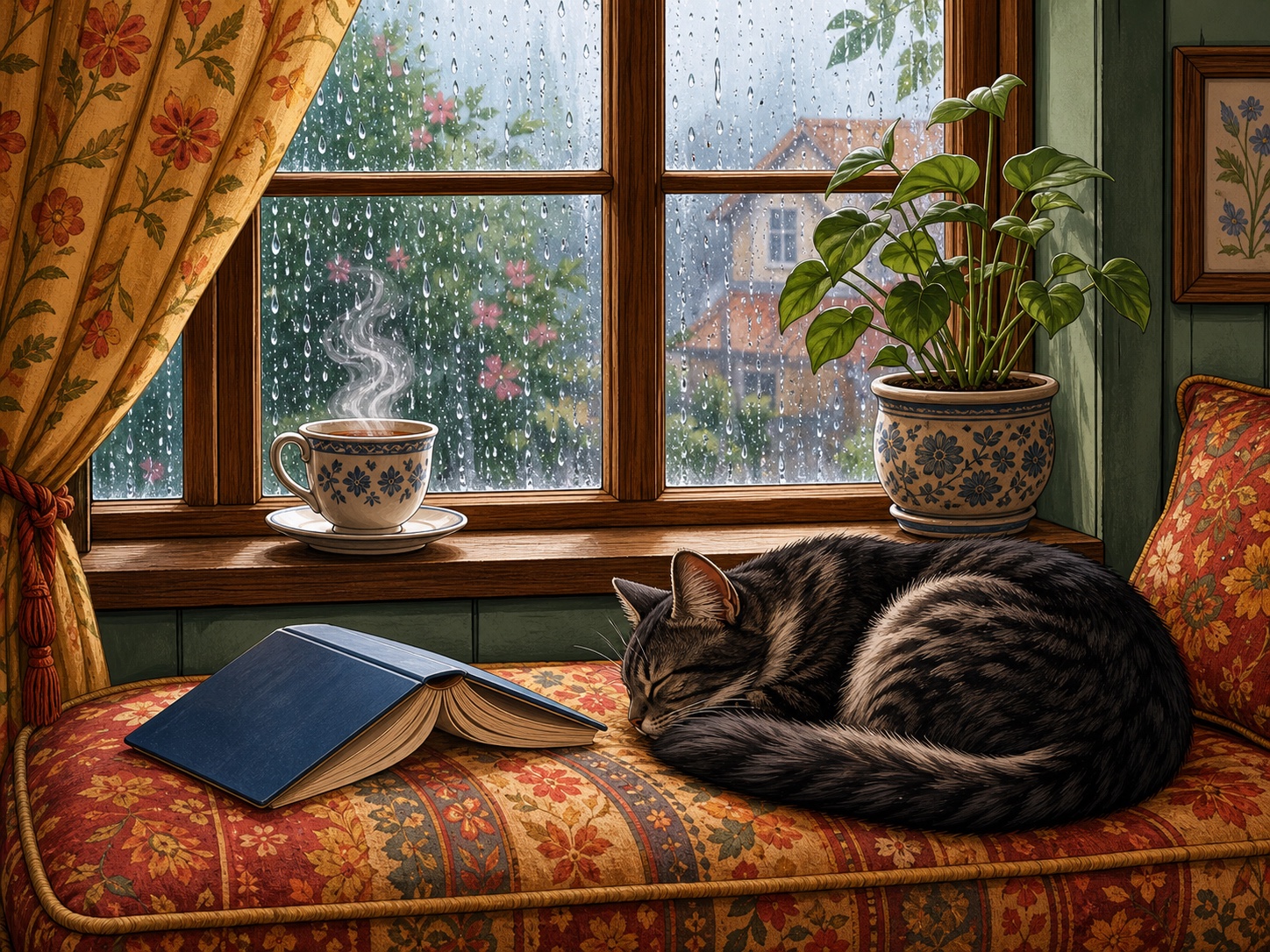Window Seat Reading Nook jigsaw puzzle