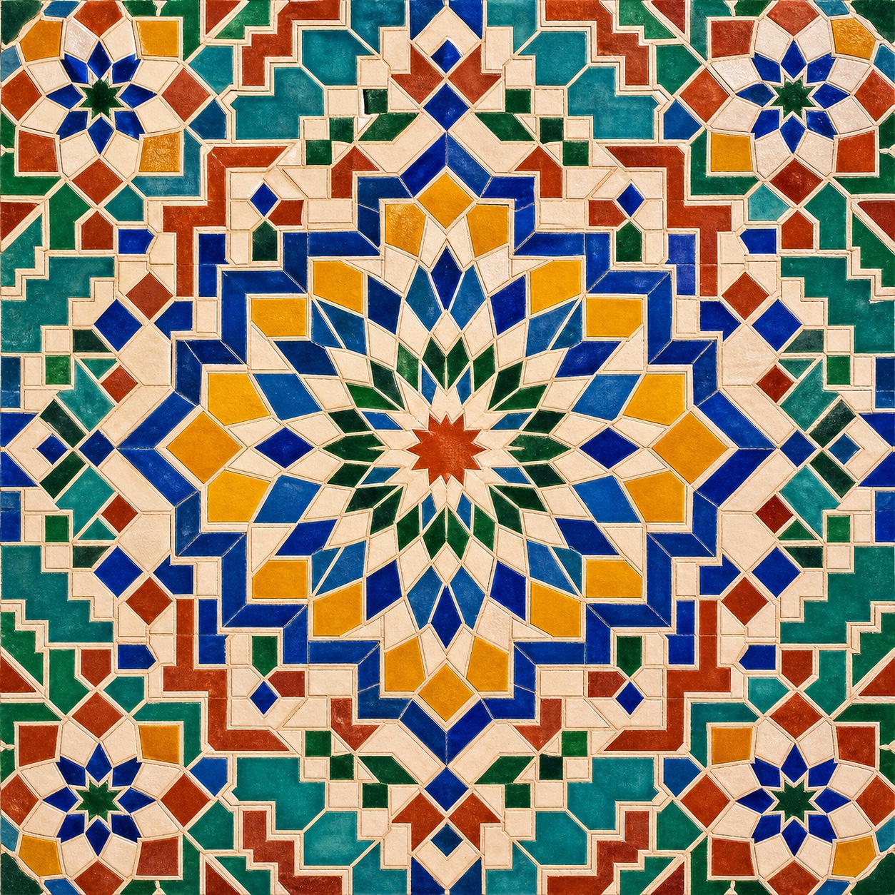 Zellige Tile Mercado jigsaw puzzle